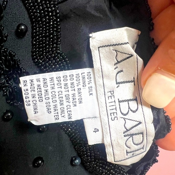 A.J. Bari Black Sequin Mini Dress✨ - Picture 9 of 16